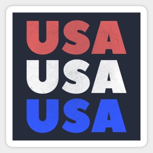 USA 4th July Independence Day T-Shirt Sticker